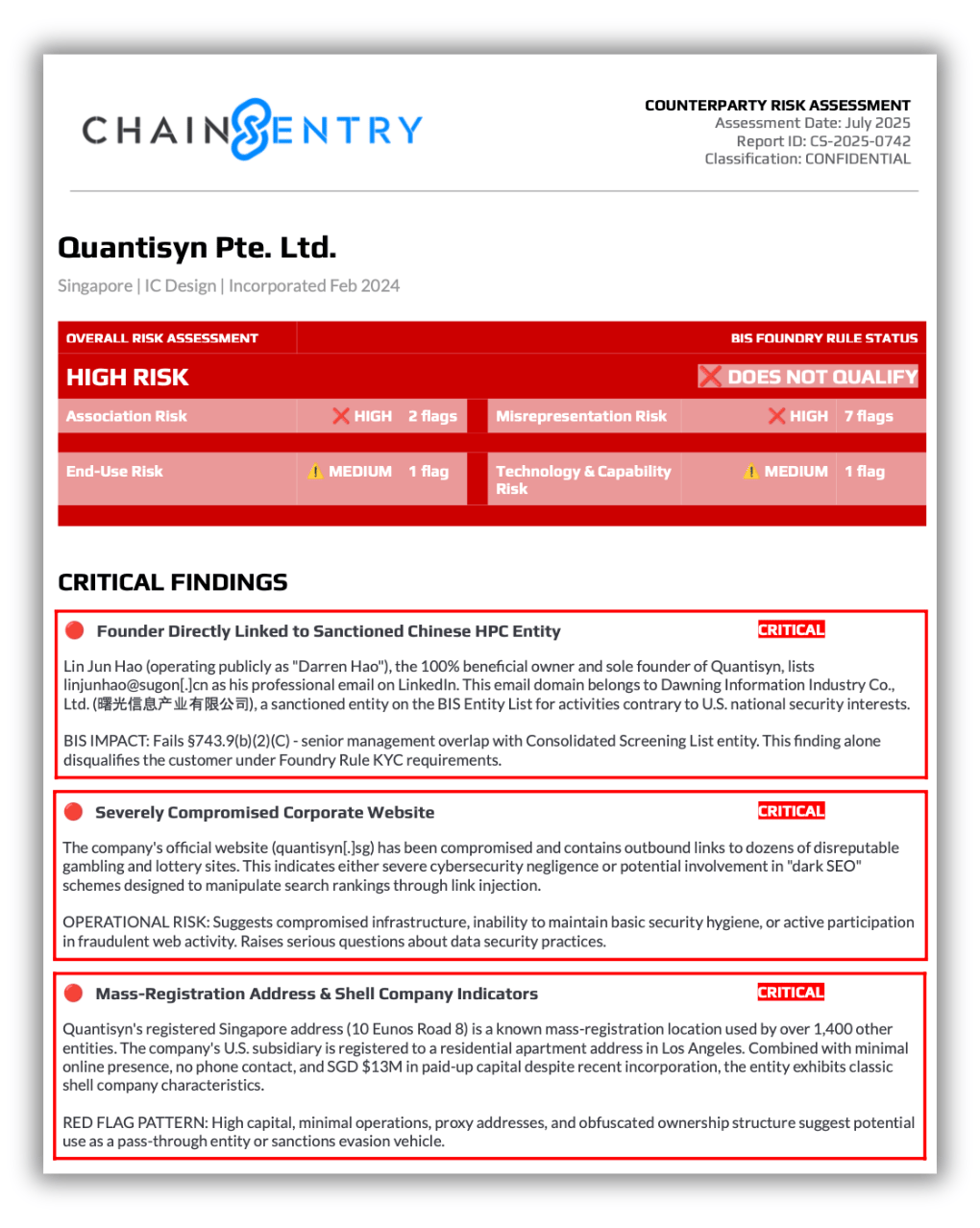 TrustEngine Report Example-1